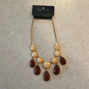 The limited gem stone drop necklace